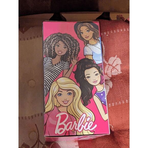 NEW Barbie Mini STYLING HEAD Blonde hair with pink highlights - Picture 5 of 6